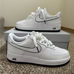 Nike Air Force 1 ‘07   ‘White/White/Black